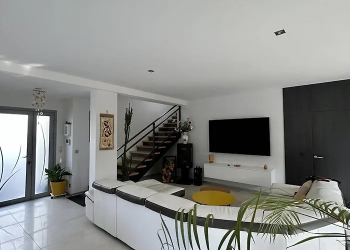 Contemporaine Avec Piscine Privee Et Climatisation A 15min Plages - Fr-1-529-251 Villa *